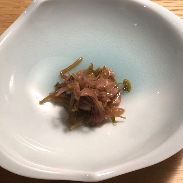 わさびの美味しい食べ方 | ガニ芽の三杯酢漬け