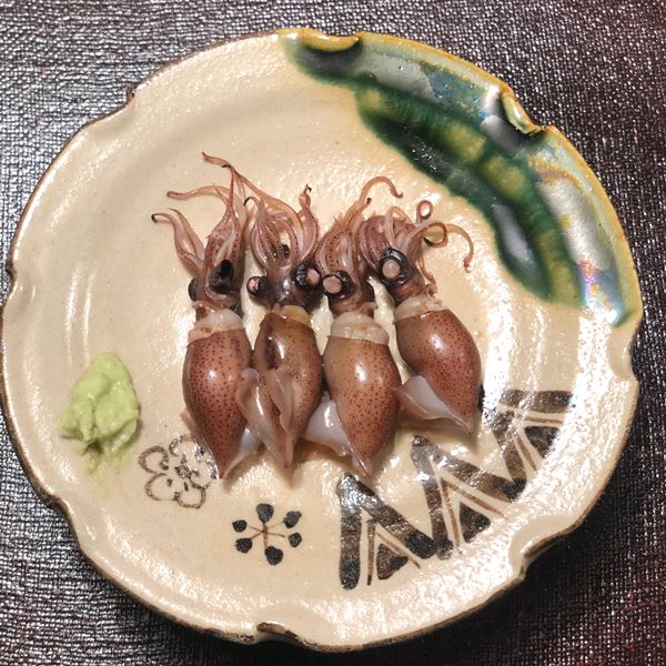 わさびの美味しい食べ方 | ホタルイカの釜茹