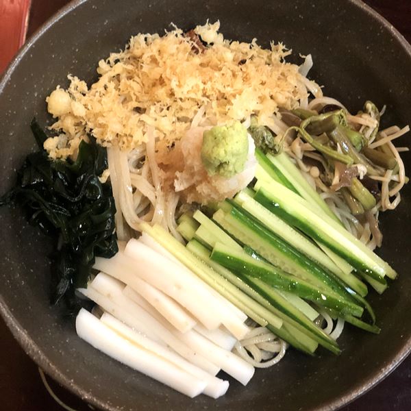 わさびの美味しい食べ方 | 冷やしたぬき蕎麦