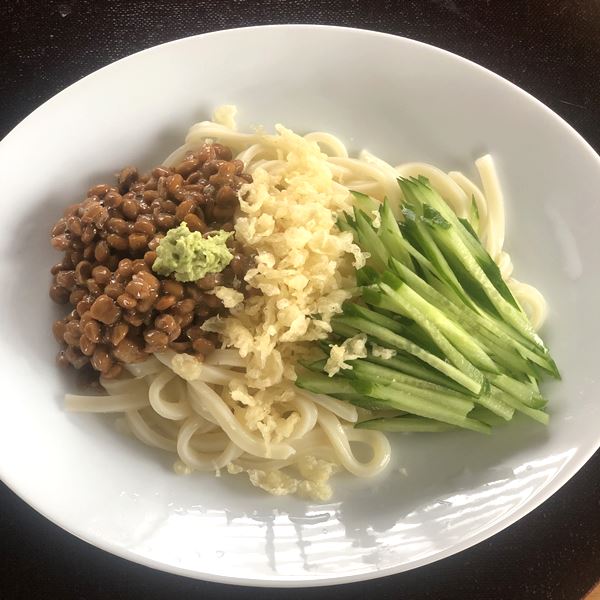 わさびの美味しい食べ方 | 冷やし納豆うどん