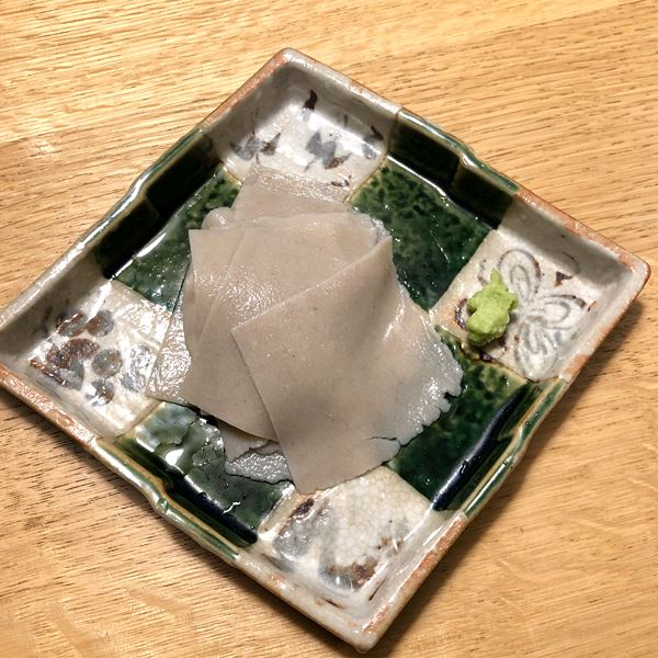 わさびの美味しい食べ方 | 蕎麦の刺身